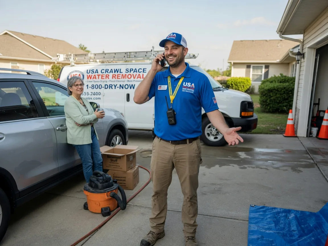 Crawl Space Water Removal Woodbridge, VA FAQs